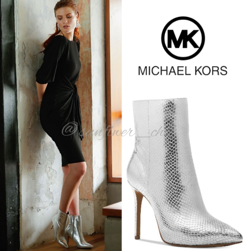 FINAL PRICE DROP! SIZE 7 LEFT! 🆕️MK Michael Kors Leona Bootie - Picture 2 of 16